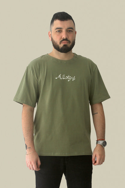 Music Notes T-Shirt Stone Green